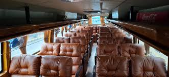 Tourist bus seat