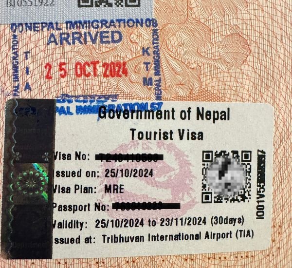 nepal visa